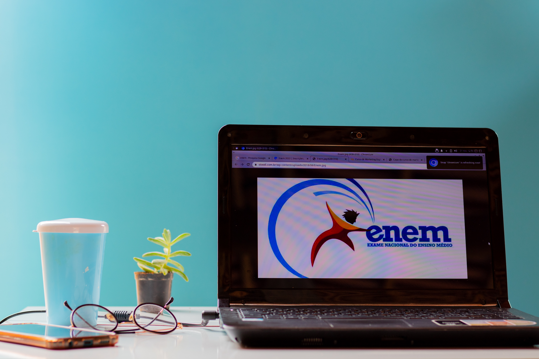 As inscrições para o Enem estão abertas, mas é importante tomar cuidado com o site certo.
