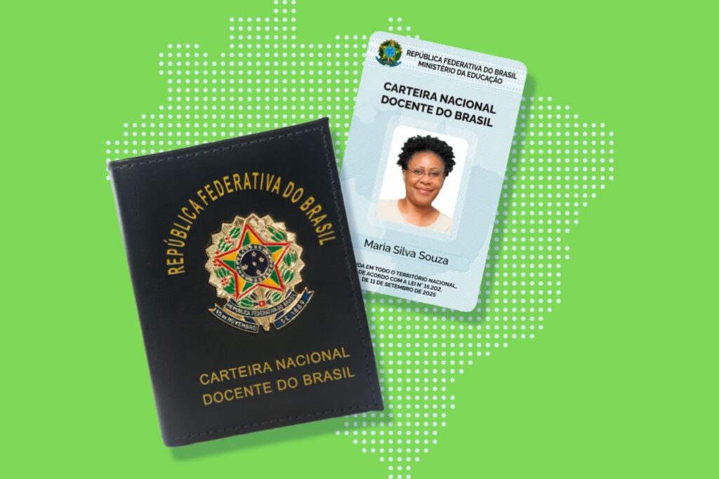 Se você é professor, veja como pedir sua Carteira Nacional Docente.